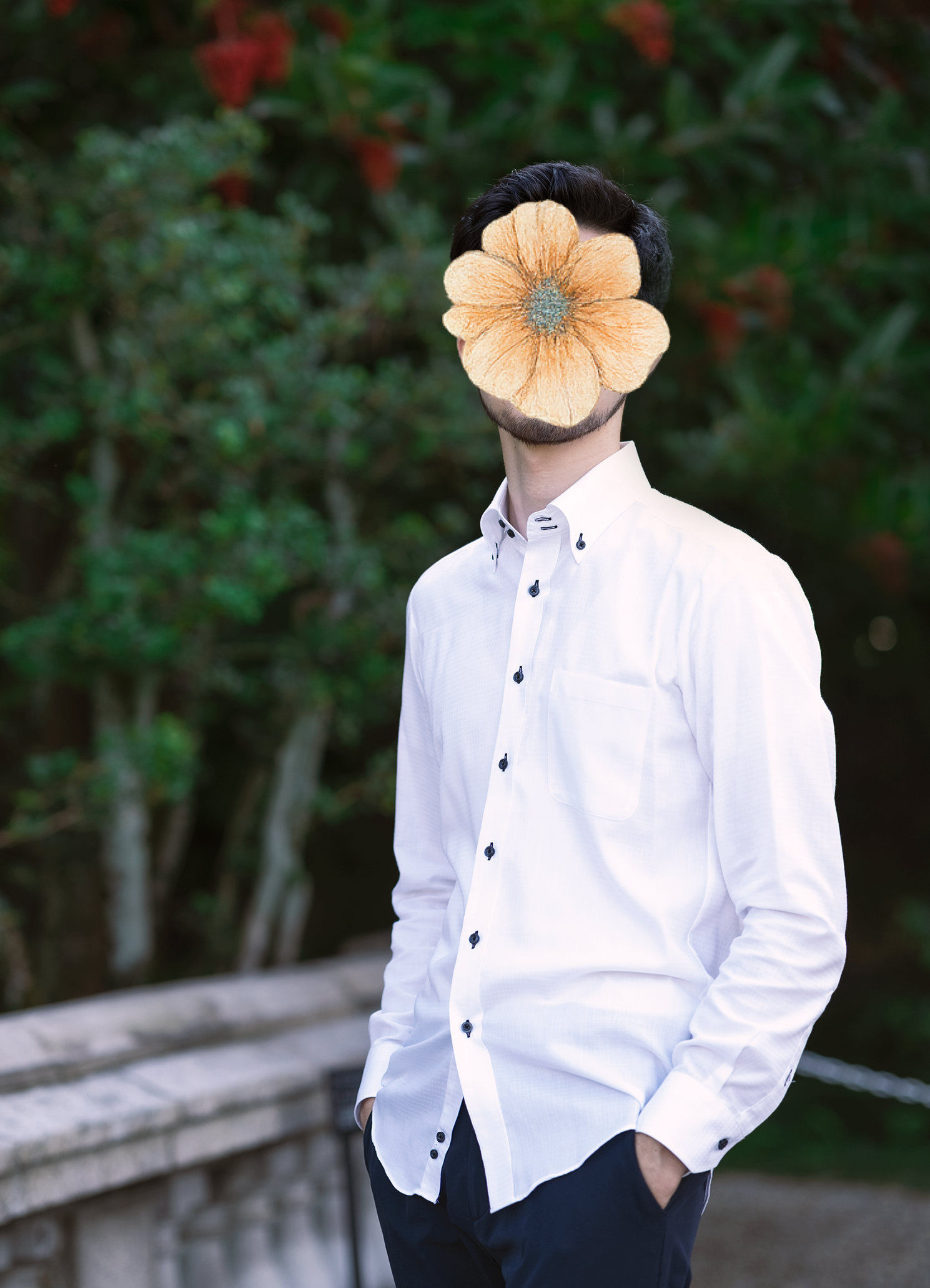 Groom portrait